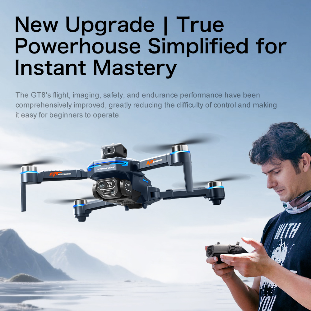オリジナルGT8ドローン 8Kプロフェッショナルデュアルカメ - Drone Thermal Imaging のレビューと価格