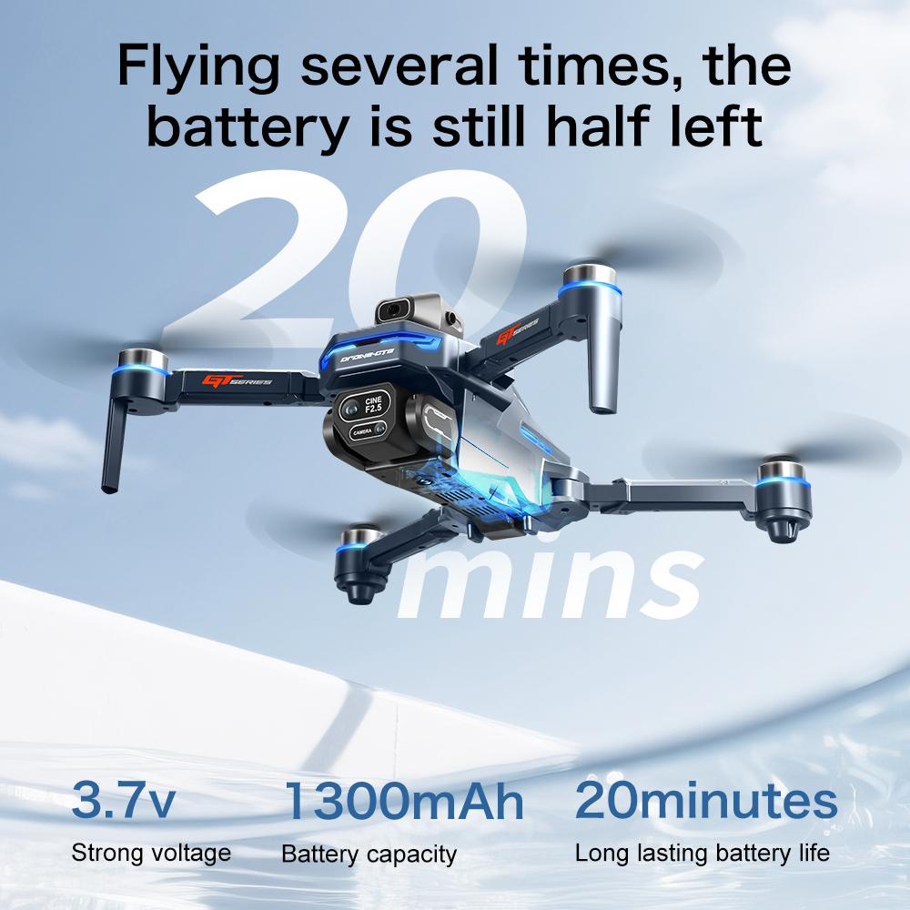 オリジナルGT8ドローン 8Kプロフェッショナルデュアルカメ - Drone Thermal Imaging のレビューと価格