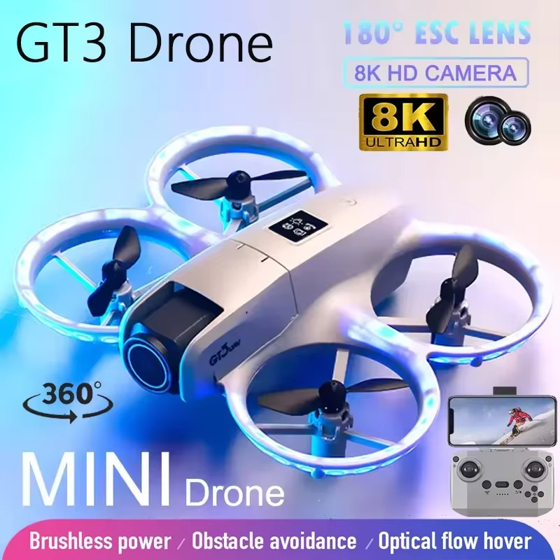 新型GT3ミニドローン 8K HD デュアルカメラ 空撮 イ - Drone Thermal Imaging のレビューと価格
