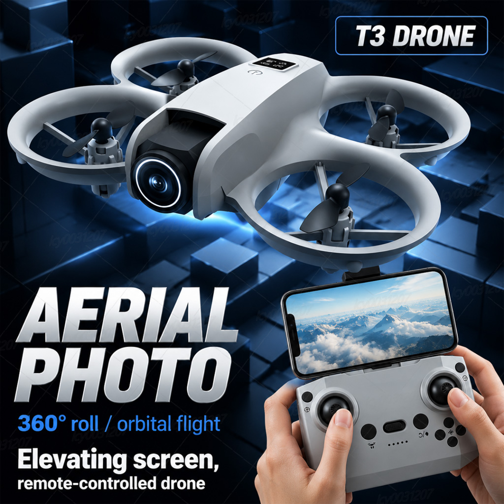 NEW T3 Mini 8K ドローン デュアルカメラ Wi - Drone Video Production のレビューと価格