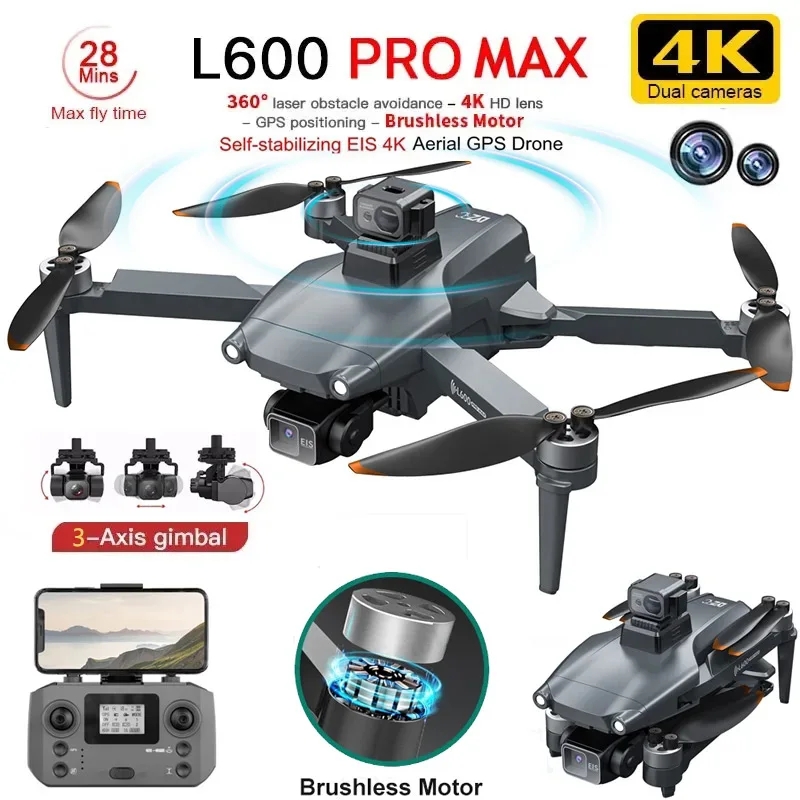 L600 プロマックス GPS ドローンプロフェッショナル  - Drone Cinematic のレビューと価格