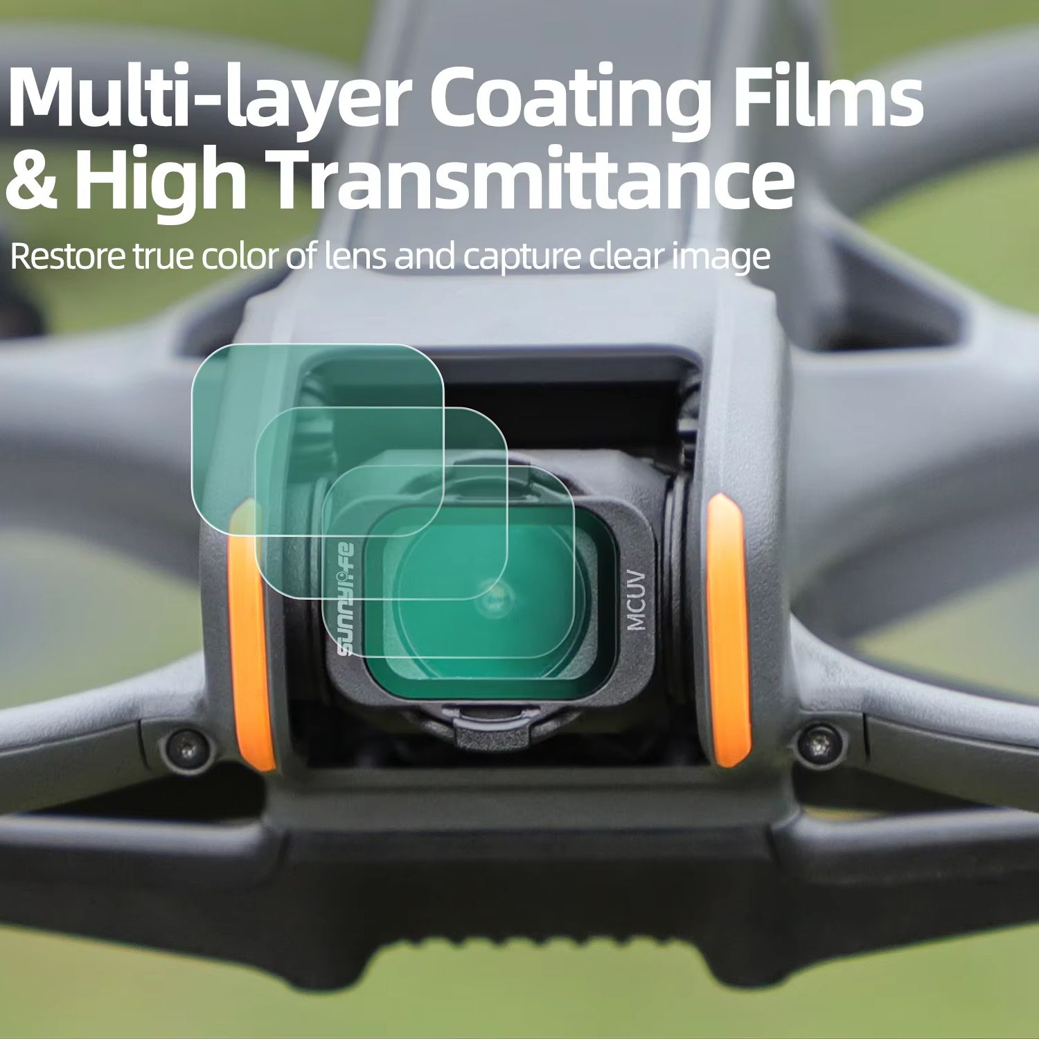 Sunnylife光学ガラスフィルターMCUV ND16 N - Drone Ndvi のレビューと価格