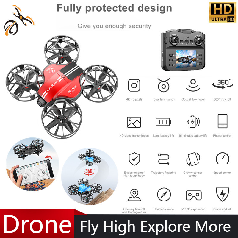 新型ミニドローン 812PRO プロ仕様 HD空撮ドローン  - Drone Cinematic のレビューと価格